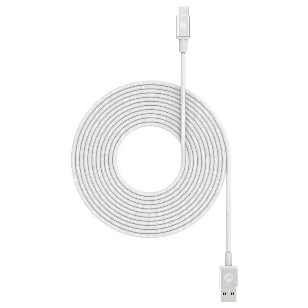 Mophie Fast Charge USB C Cable With Lightning Connector Cable White Size OS NWB